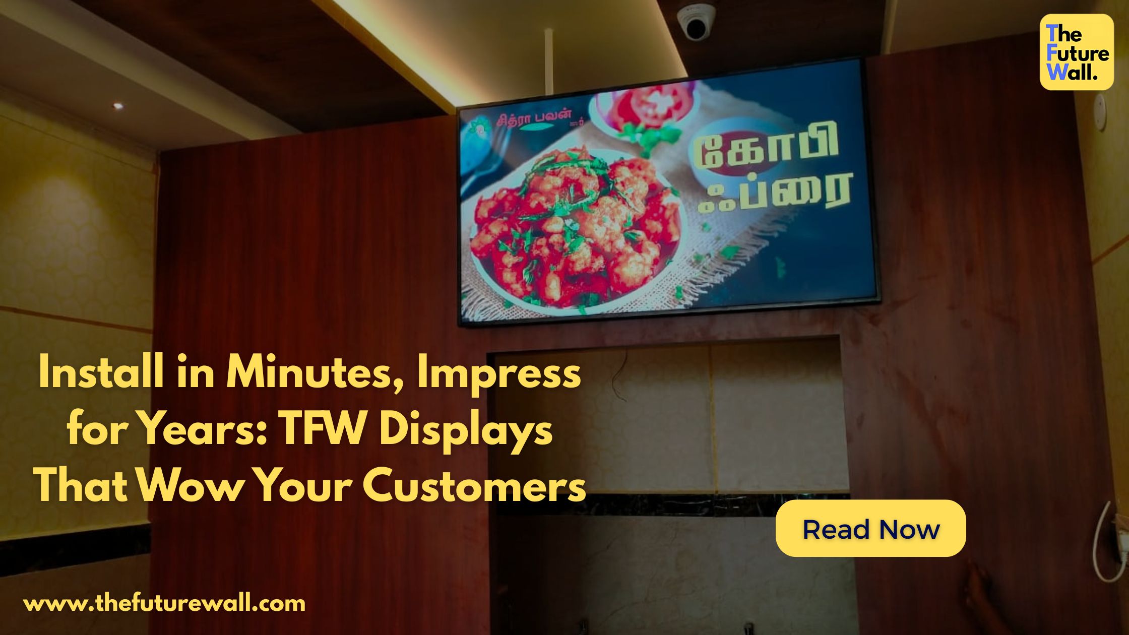 Install in Minutes, Impress for Years: TFW Displays That Wow Your Customers